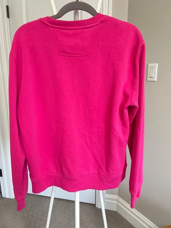 Calvin Klein Jeans Bright Pink Logo Pullover - Picture 3 of 3